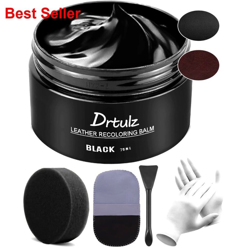 Leather Recoloring Balm Conditioner Repair Kit for Furniture Car Seats